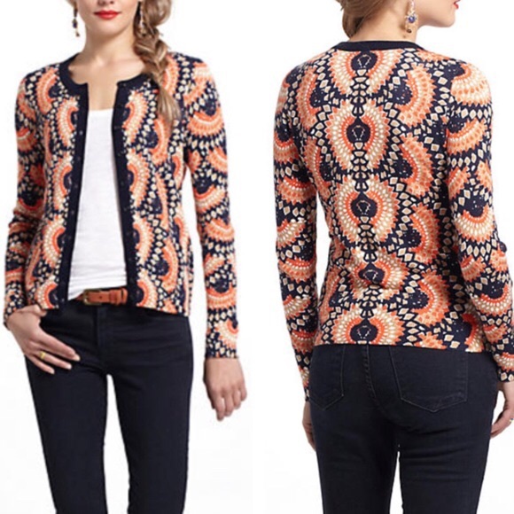 Anthropologie Sweaters - Anthropologie Tabitha Odval Pattern Cardigan